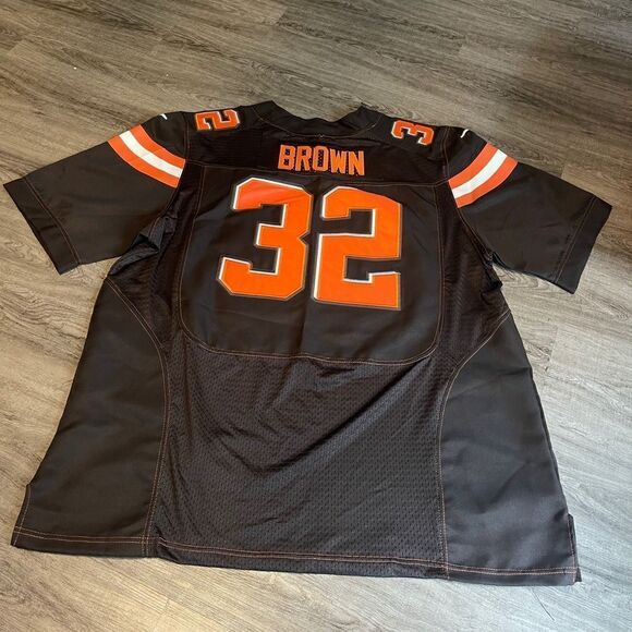Cleveland Brown #32 Jersey. NEW - Picture 2 of 2